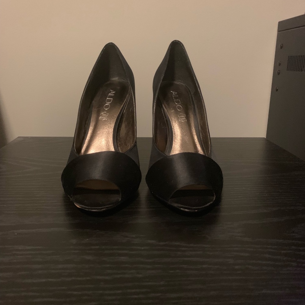 Aldo Satin Heels